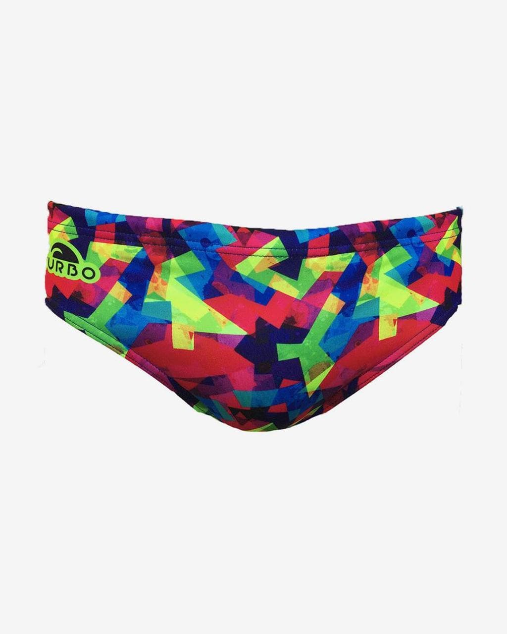 Maillot de bain de waterpolo Turbo New Splash multicolore - L